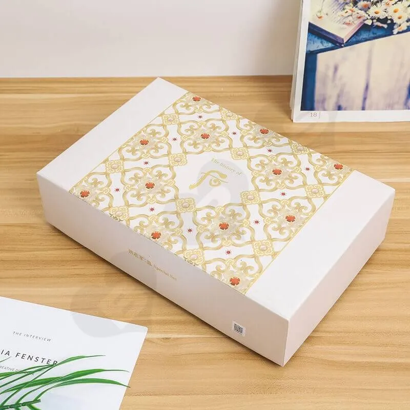 Luxury Cardboard Gift For Cosmetic Kit side view four