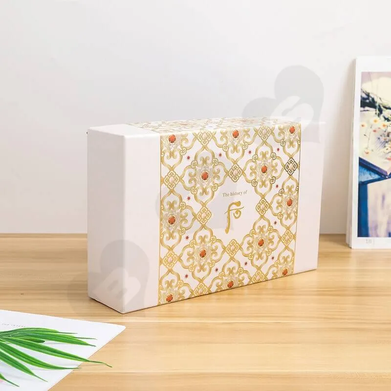 Luxury Cardboard Gift For Cosmetic Kit side view one