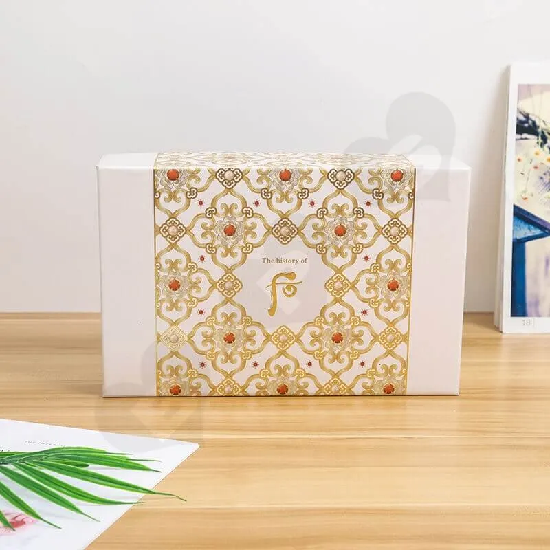 Luxury Cardboard Gift For Cosmetic Kit side view two