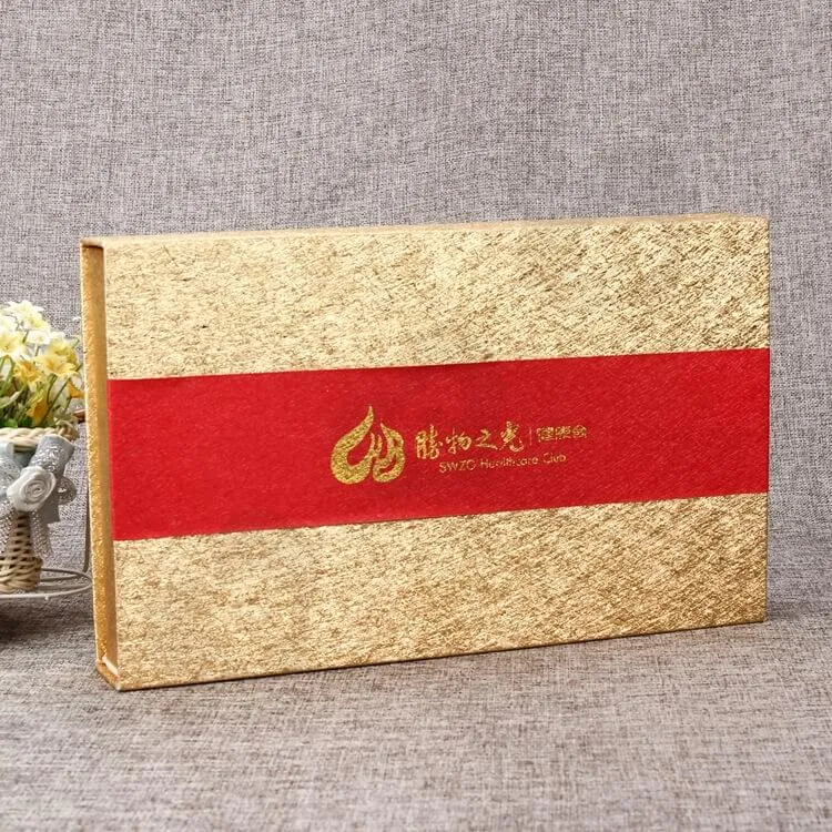 Luxury Cardboard Magnetic Closure Gift Box For Food side view one