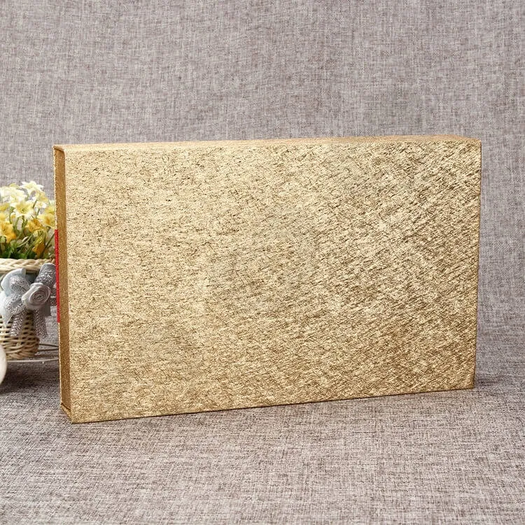Luxury Cardboard Magnetic Closure Gift Box For Food side view six