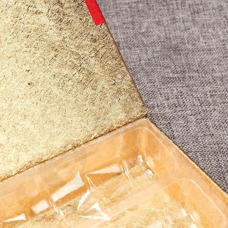 Luxury Cardboard Magnetic Closure Gift Box For Food side view two