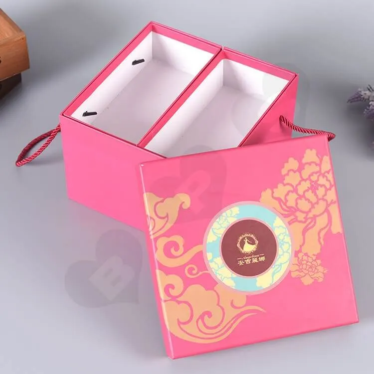 Luxury Chipboard Gift Box For Perfume side view three