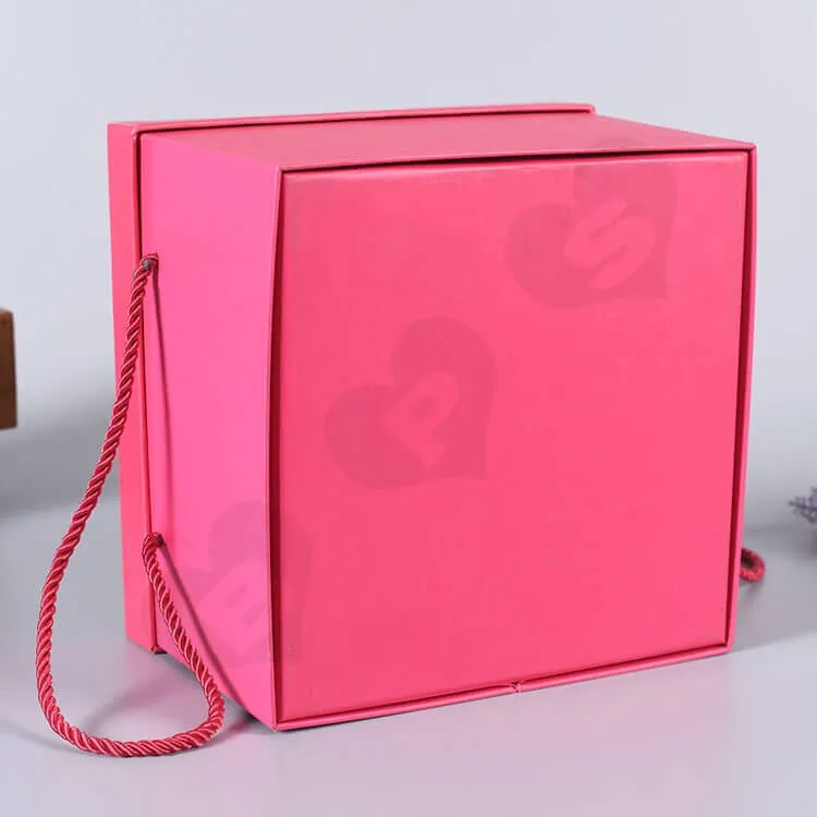 Luxury Chipboard Gift Box For Perfume side view two