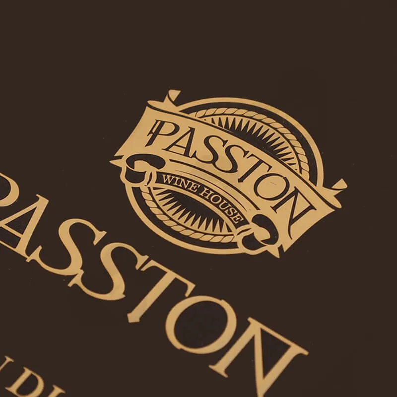 Luxury Custom Cardboard Wine Box side view four