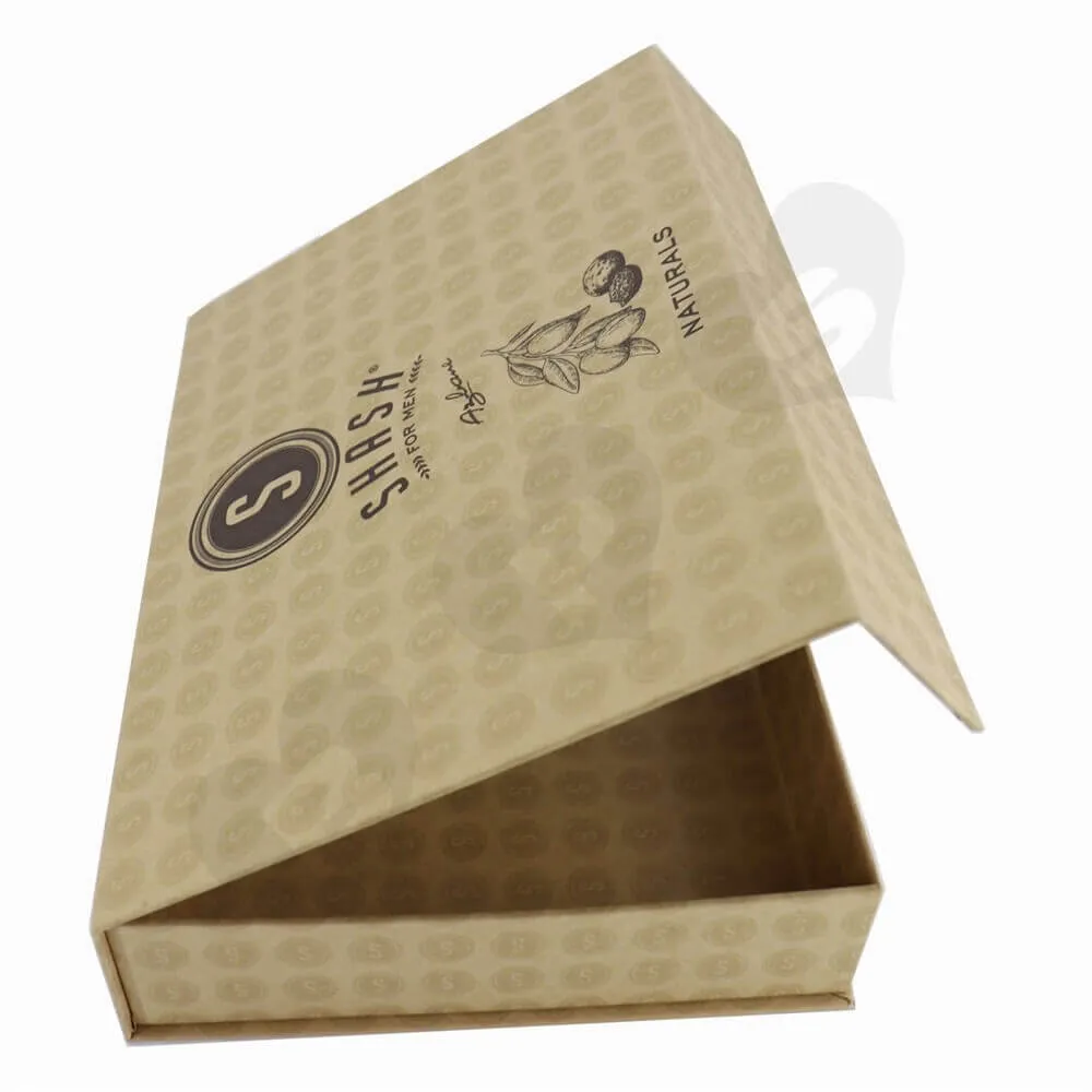 Luxury Essential Oil Box Double Side Printing side view two