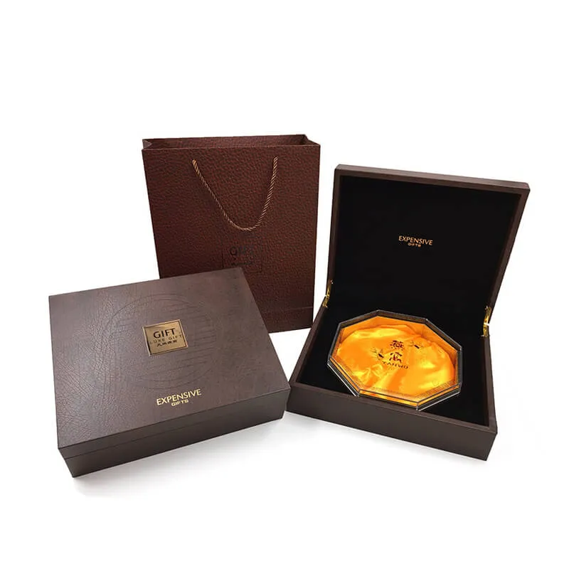 Luxury MDF Board Made Suitcase Packaging For Birds Nest