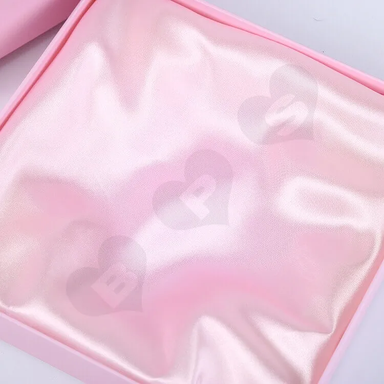 Luxury Pink Rigid Box For Chocolate side view three