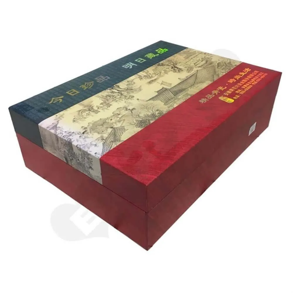 Luxury Porcelain Packaging Box Sideview Five