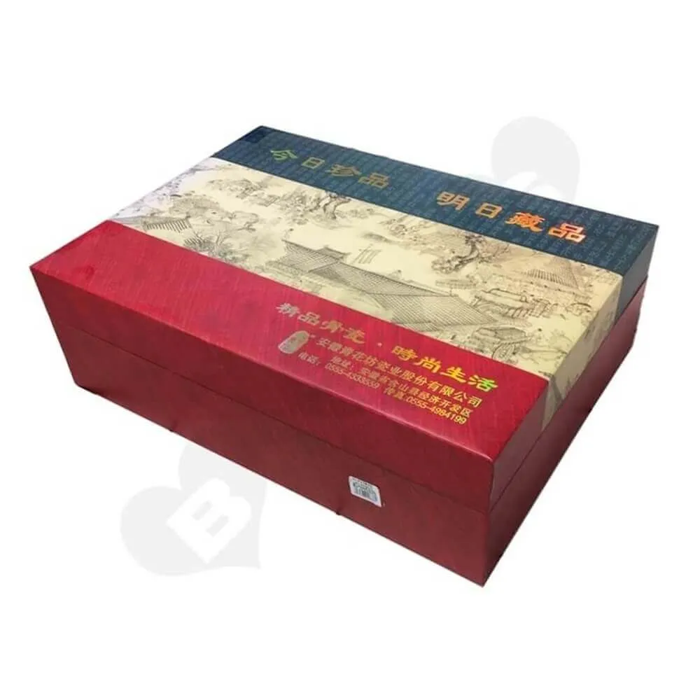 Luxury Porcelain Packaging Box Sideview One