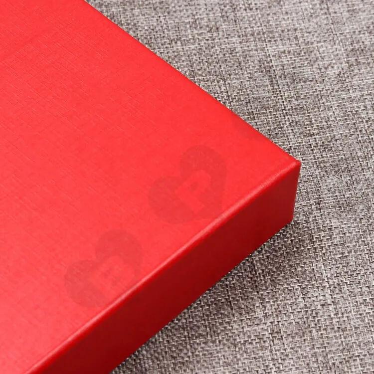 Luxury Rigid Gift Box For Souvenir Silver Foil Stamping side view six