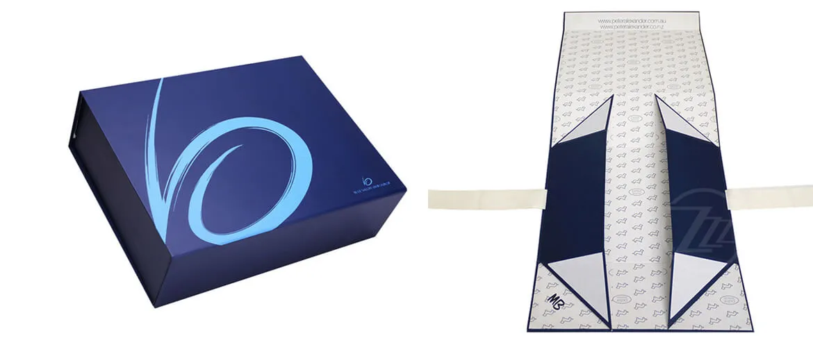 Luxury mens shirt gift box packaging