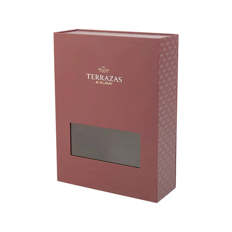Magnet Closure Gift Packaging Box with PVC Window