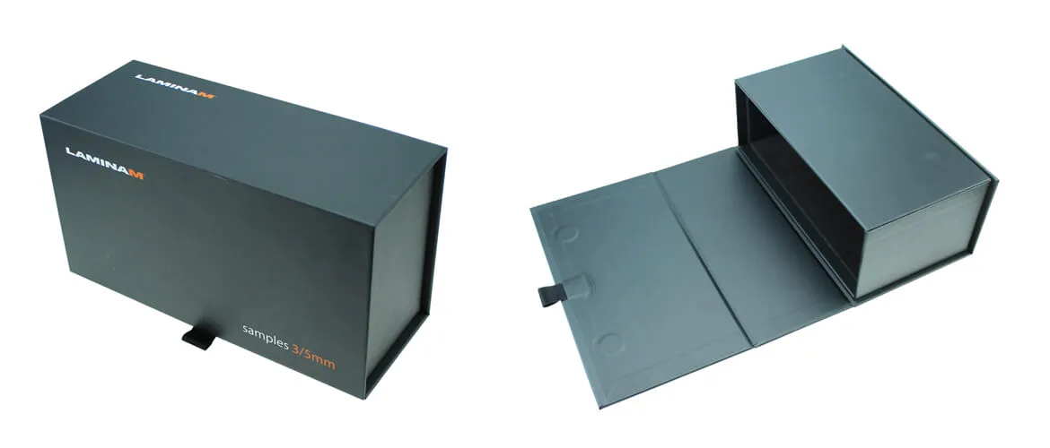 Magnetic Closure Box For Product Sample Piece