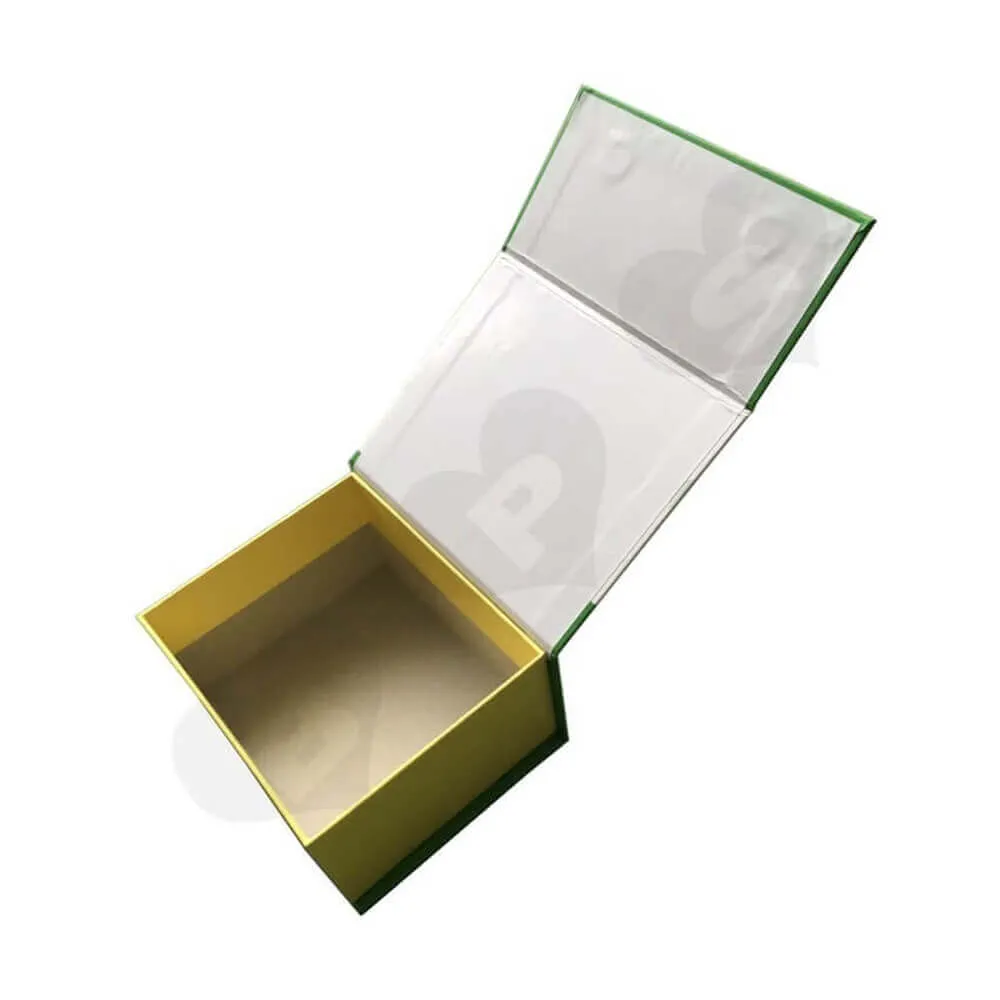 Magnetic Closure Cosmetic Packaging Box Sideview Three