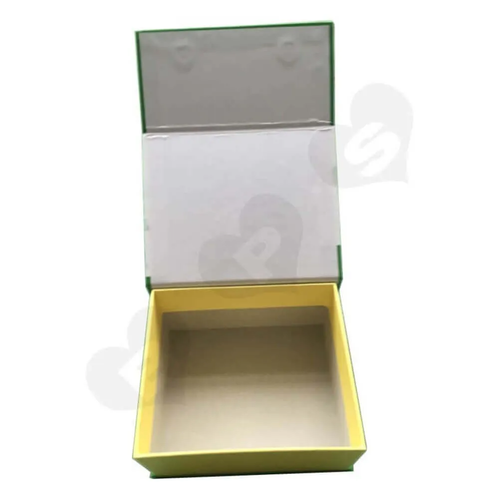 Magnetic Closure Cosmetic Packaging Box Sideview Two