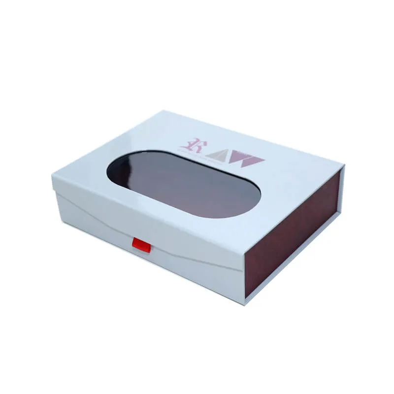 Magnetic Closure Gift Box with PVC Window