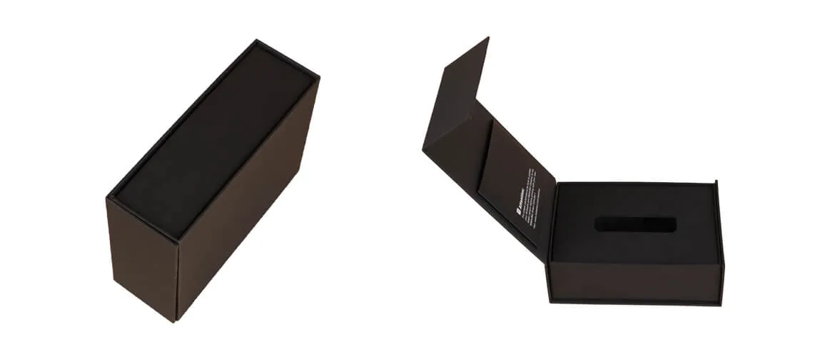 Magnetic Closure Rigid Box With Eva Insert For Tea Tube