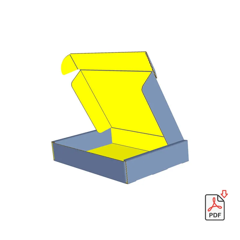 Mailer box Template One