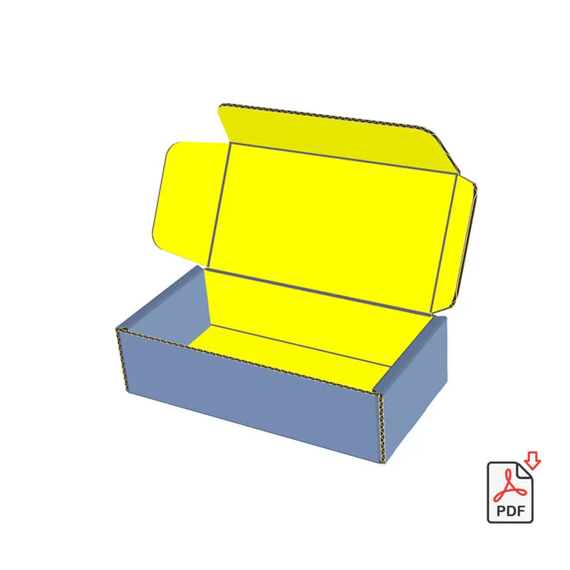 Mailer box Template Two