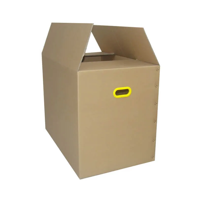 Moving Box With Plastic Oval Shape Handle