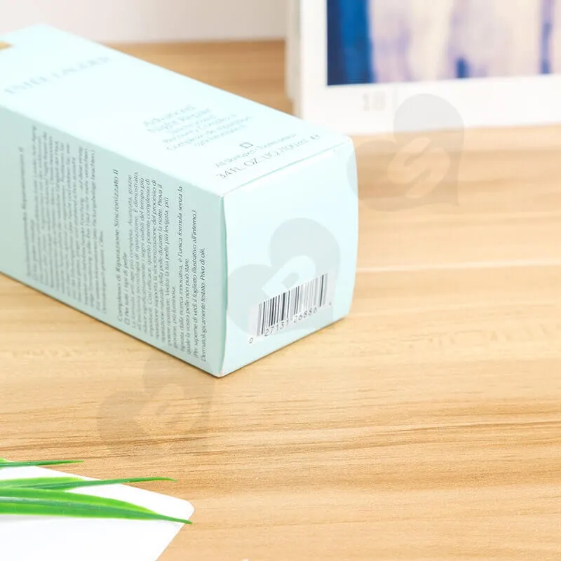 Night Repair Cream Retail Packaging Box side view four