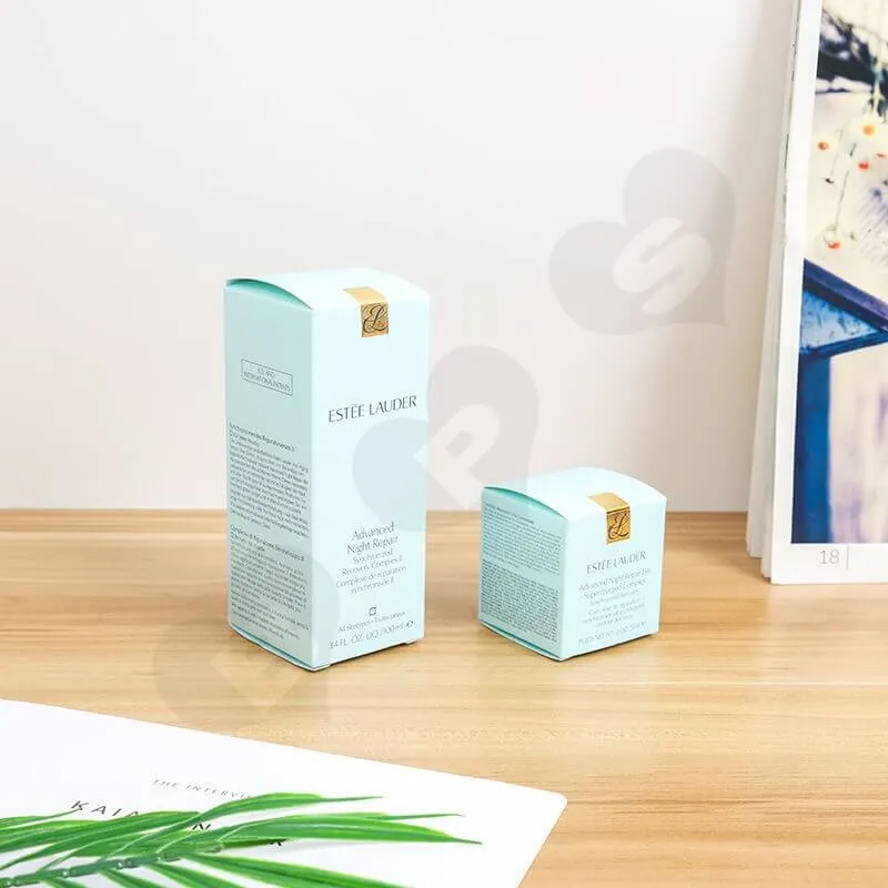 Night Repair Cream Retail Packaging Box side view one