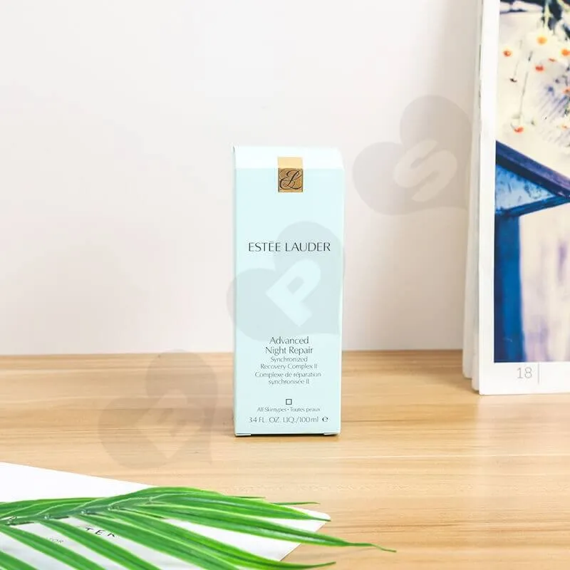 Night Repair Cream Retail Packaging Box side view three