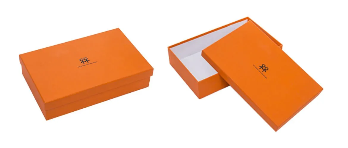 Pantone PMS color printed apparel packaging box