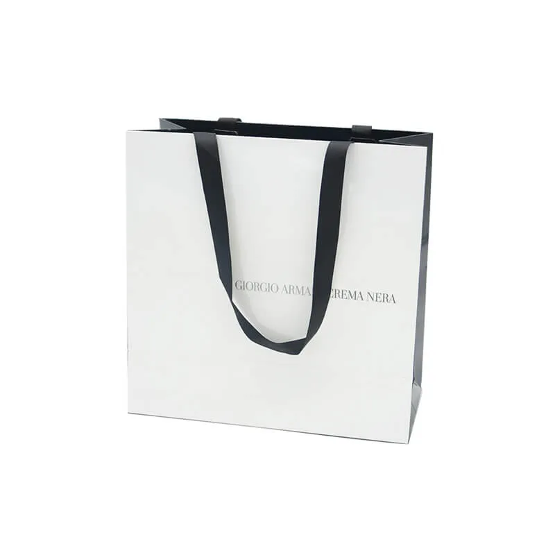 Paper Bag Made Of Ivory Bag