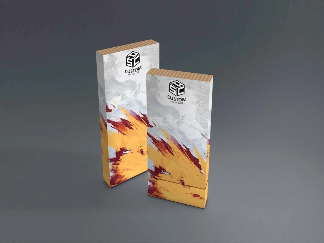 Pencil Packaging Paper Box Mock Up