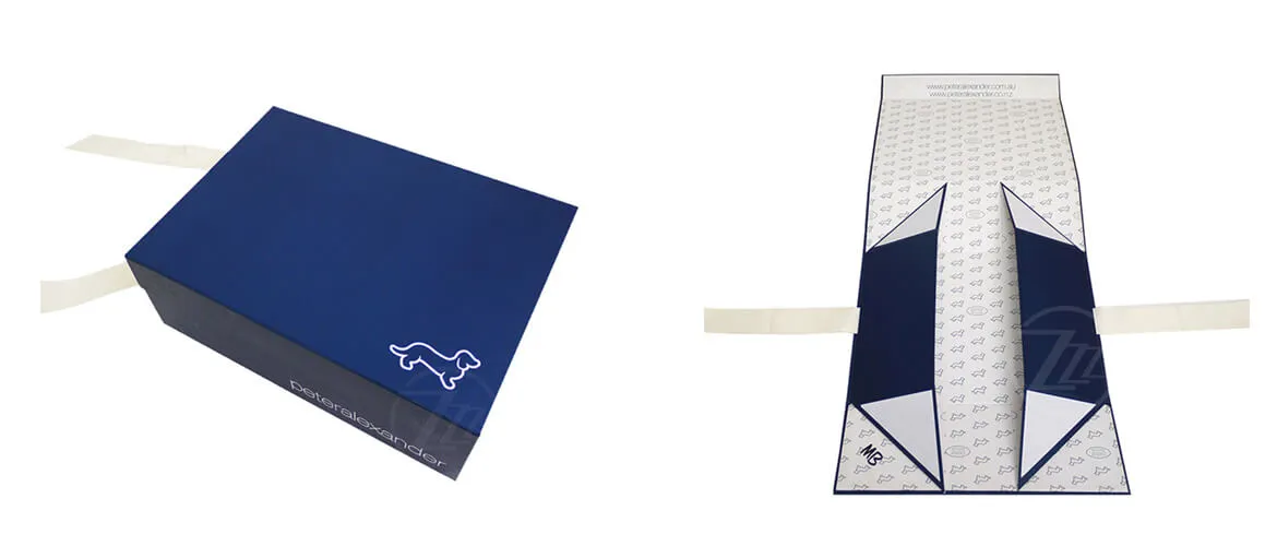 Pet treat gift box packaging