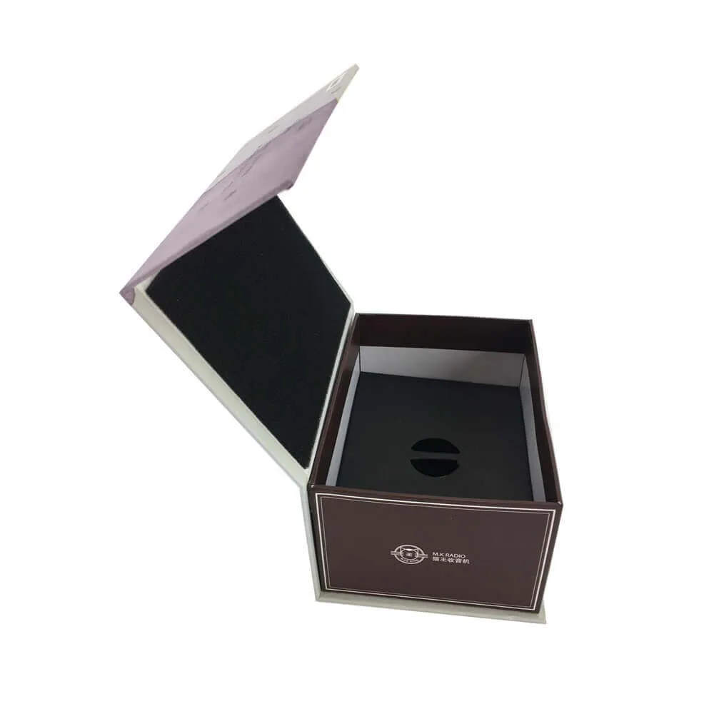 Portable Speaker Rigid Box Packaging sideview six