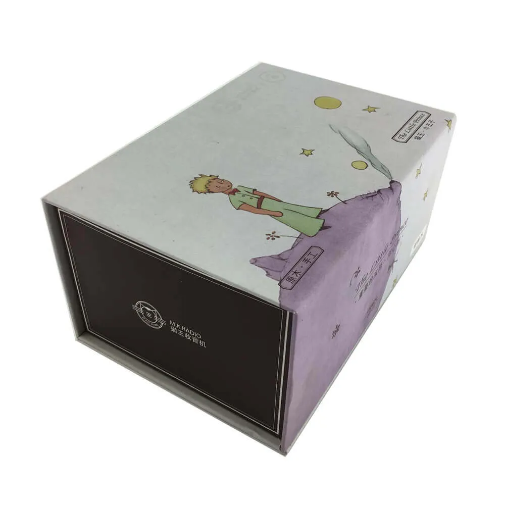 Portable Speaker Rigid Box Packaging sideview two