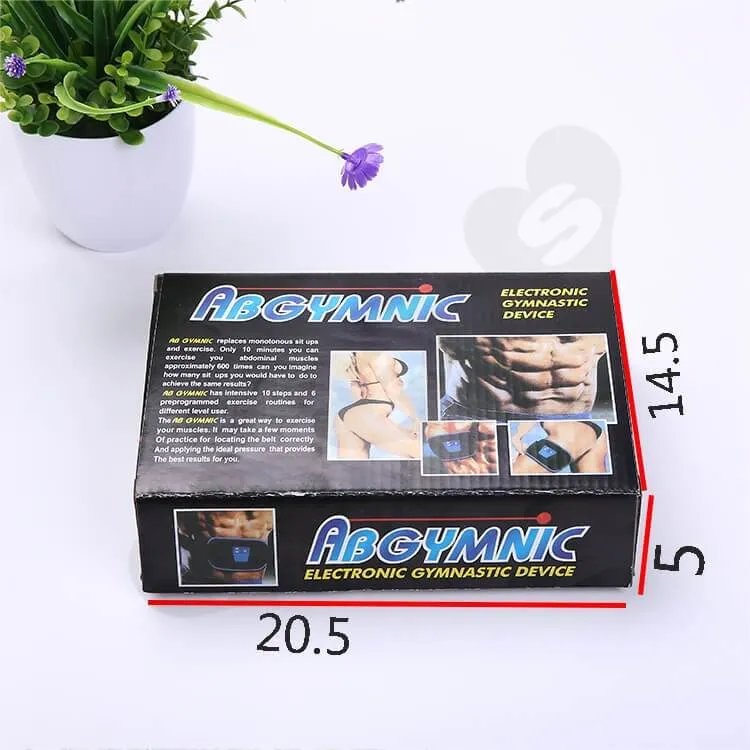 Printed Corrugated Box For Electronic Gymnastic Device side view five