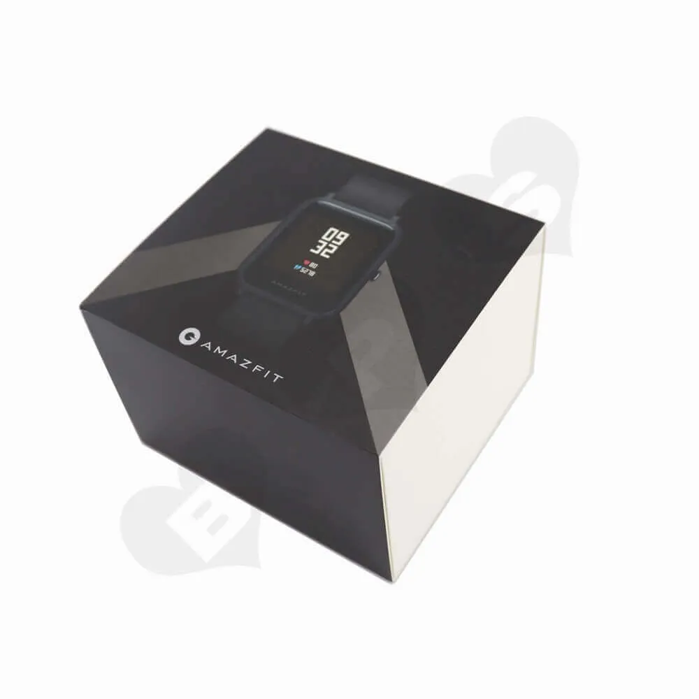 Printed Fit Watch Box With Sleeve Side View One