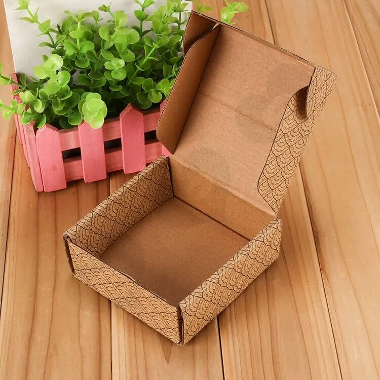 Printed Kraft Mailer Box For Hotel Supplies side view five