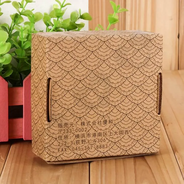 Printed Kraft Mailer Box For Hotel Supplies side view four