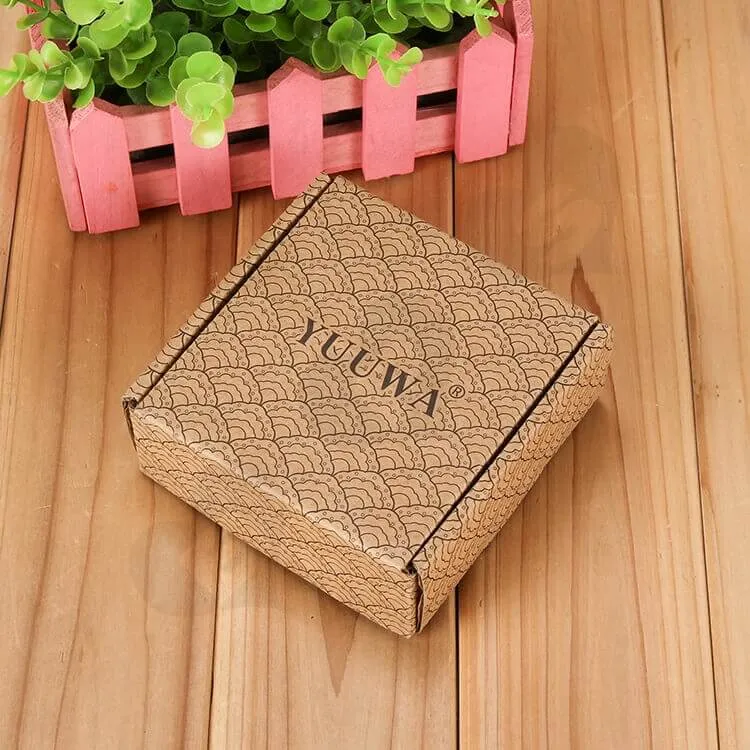 Printed Kraft Mailer Box For Hotel Supplies side view three