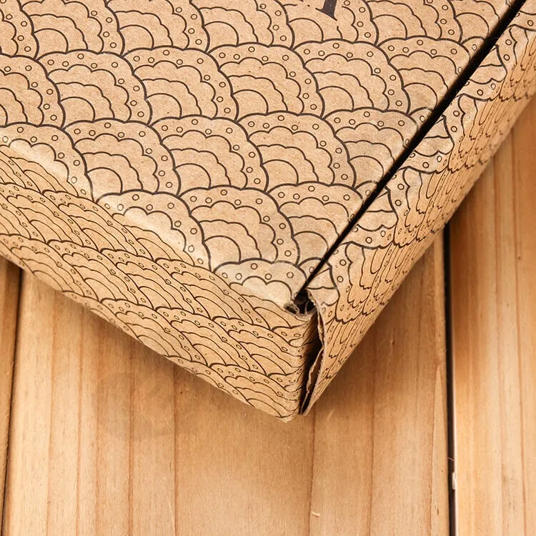 Printed Kraft Mailer Box For Hotel Supplies side view two