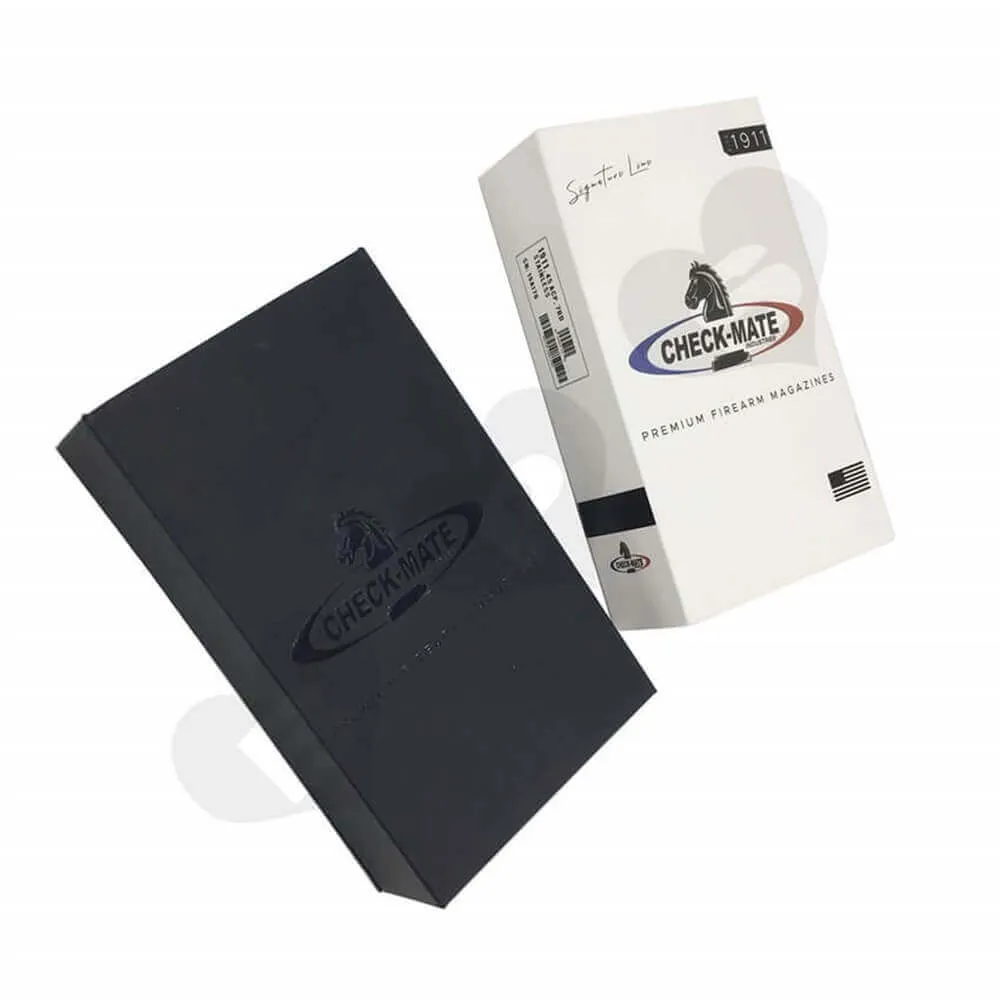Printed Magazine Packaging Box with Sleeve Sideview Two