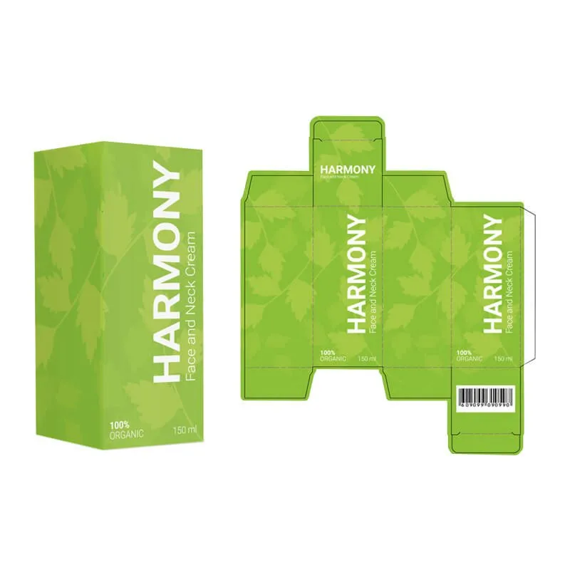 Printed Small Reverse Tuck End Box