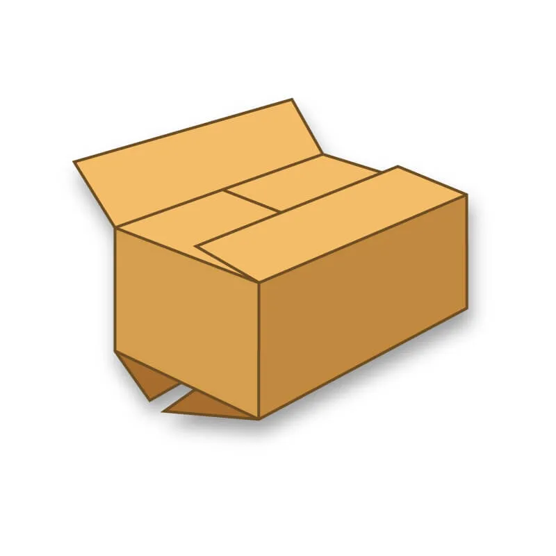 Cartón ranurado normal -RSC