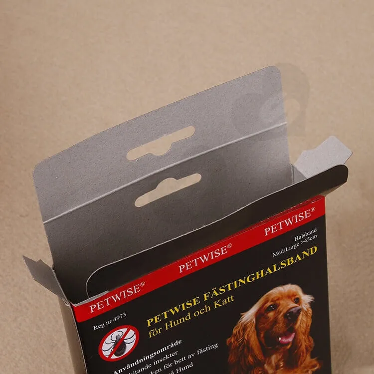Retail Box For Pet Fasting Halsband side view three