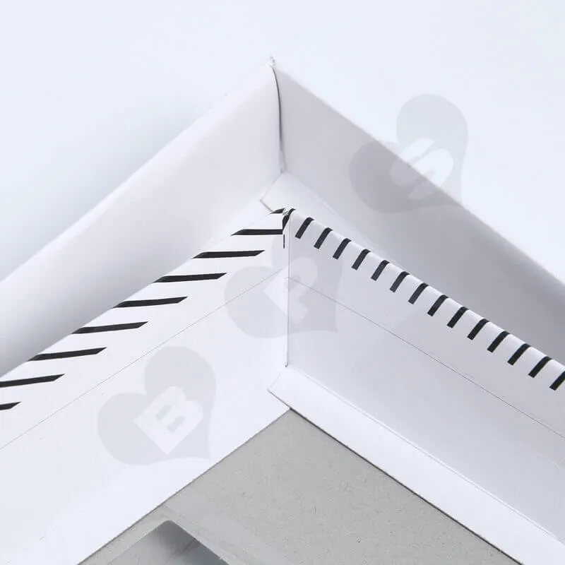 Retail Cardboard Printed Box For Tie side view two