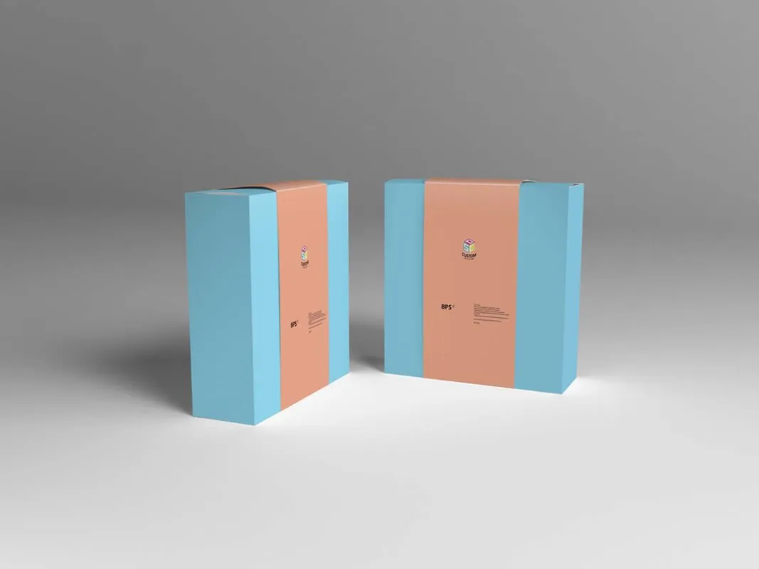 Retail Sales Packaging Box Mock Up