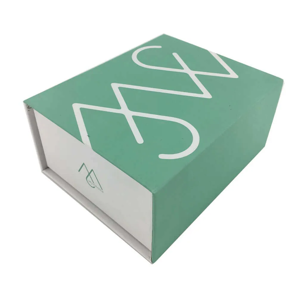 Rigid Box With Magnetic Lid sideview two