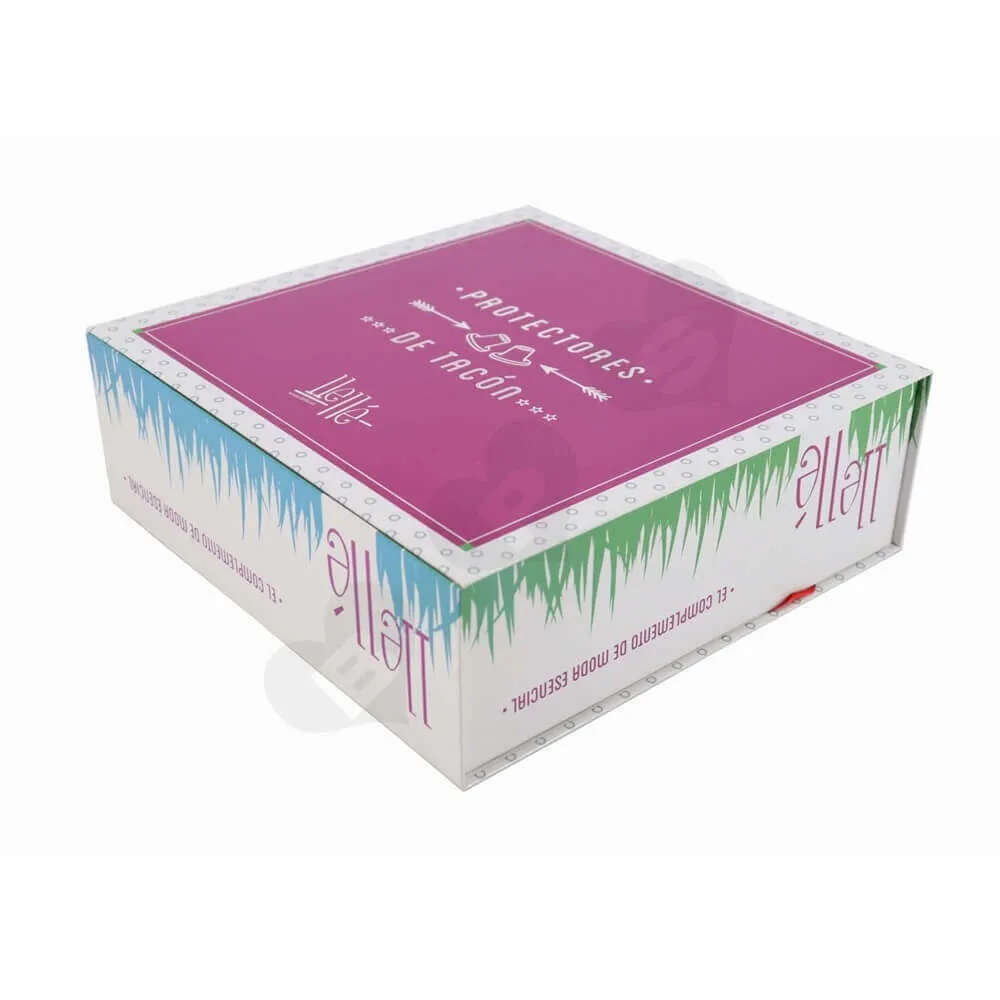 Rigid Cardboard High Heels Box side view four
