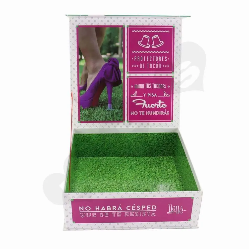 Rigid Cardboard High Heels Box side view one