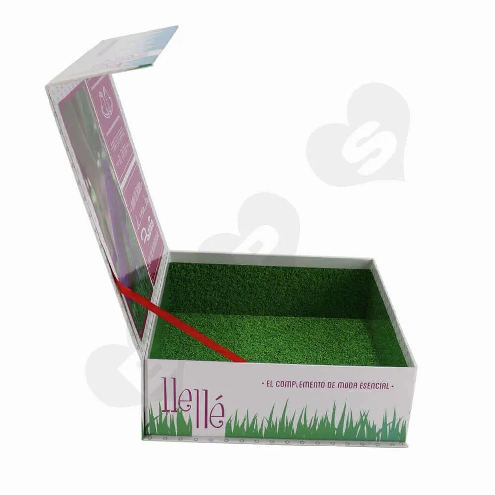 Rigid Cardboard High Heels Box side view two